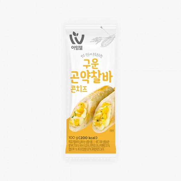 아임웰 곤약 찰바 콘치즈 1팩