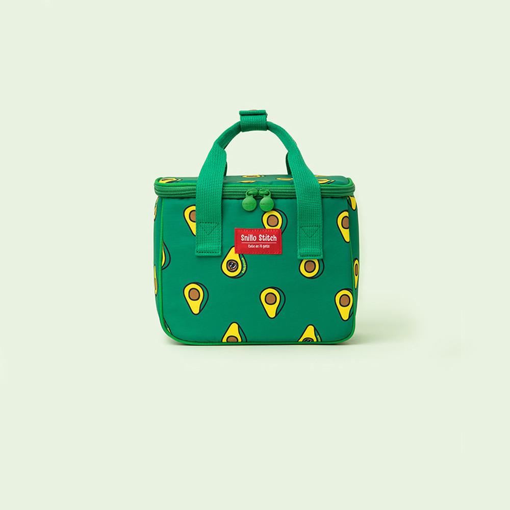 스닐로스티치 런치 쿨러백 아보카도 그린