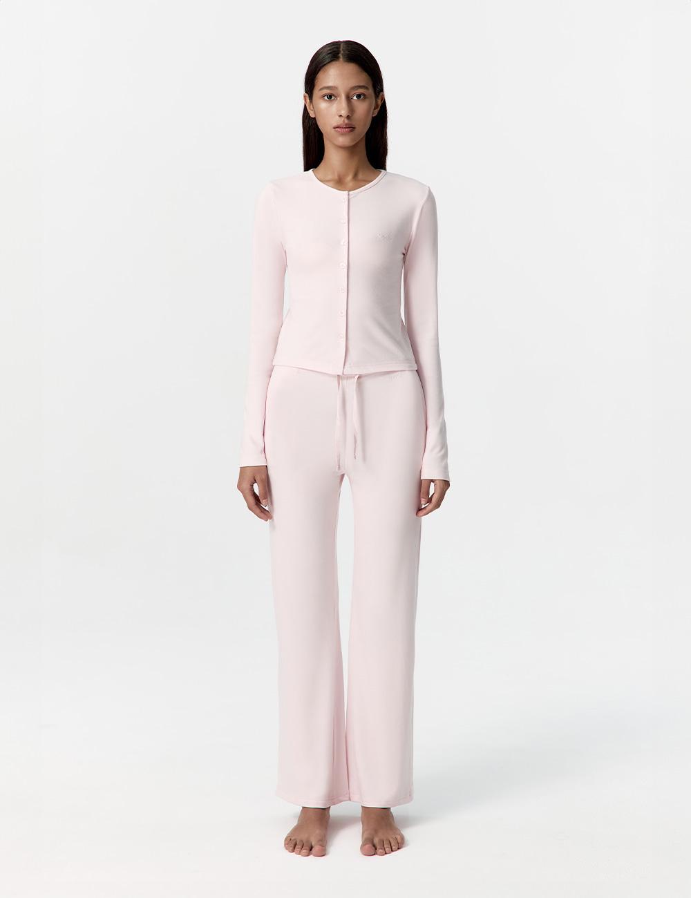 [VERISH X 앨리스펑크] 웜터치 가디건&팬츠 롱 set