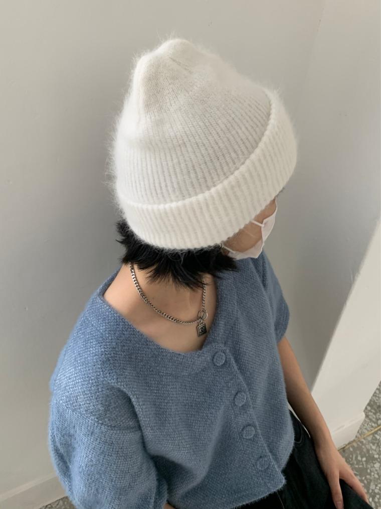 angora beanie