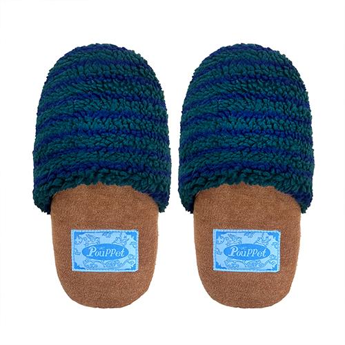 Cutie Fluffy Room Shoes - Brown