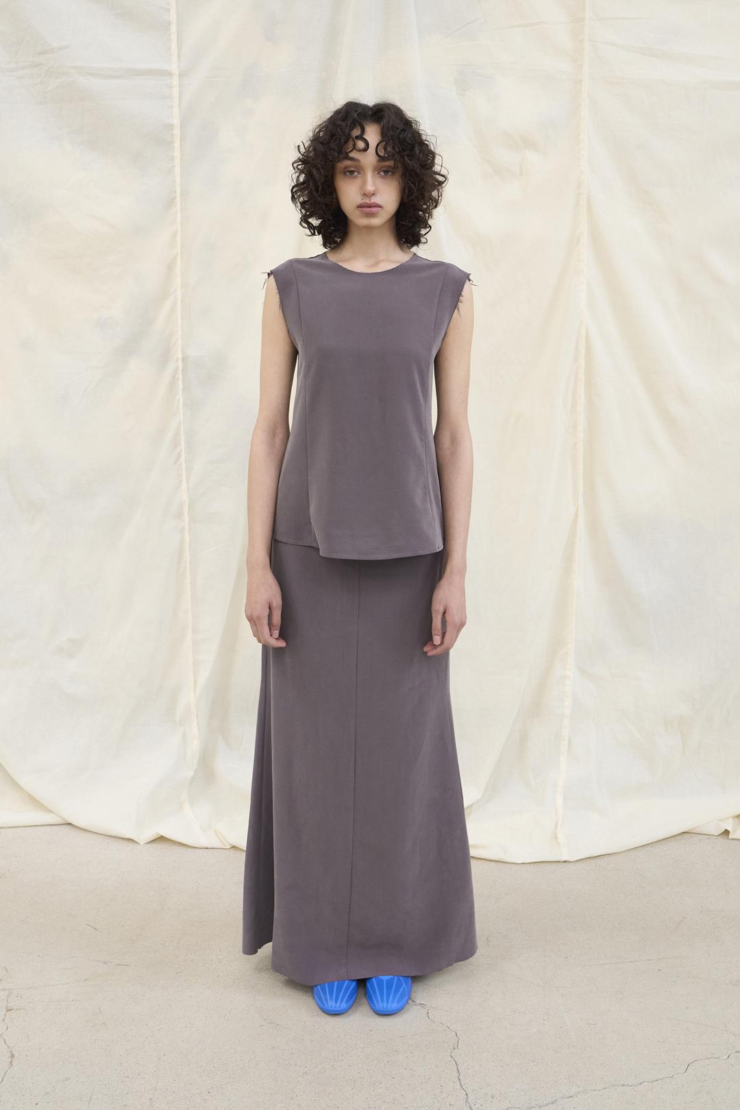 BREEZE SKIRT_GRAY