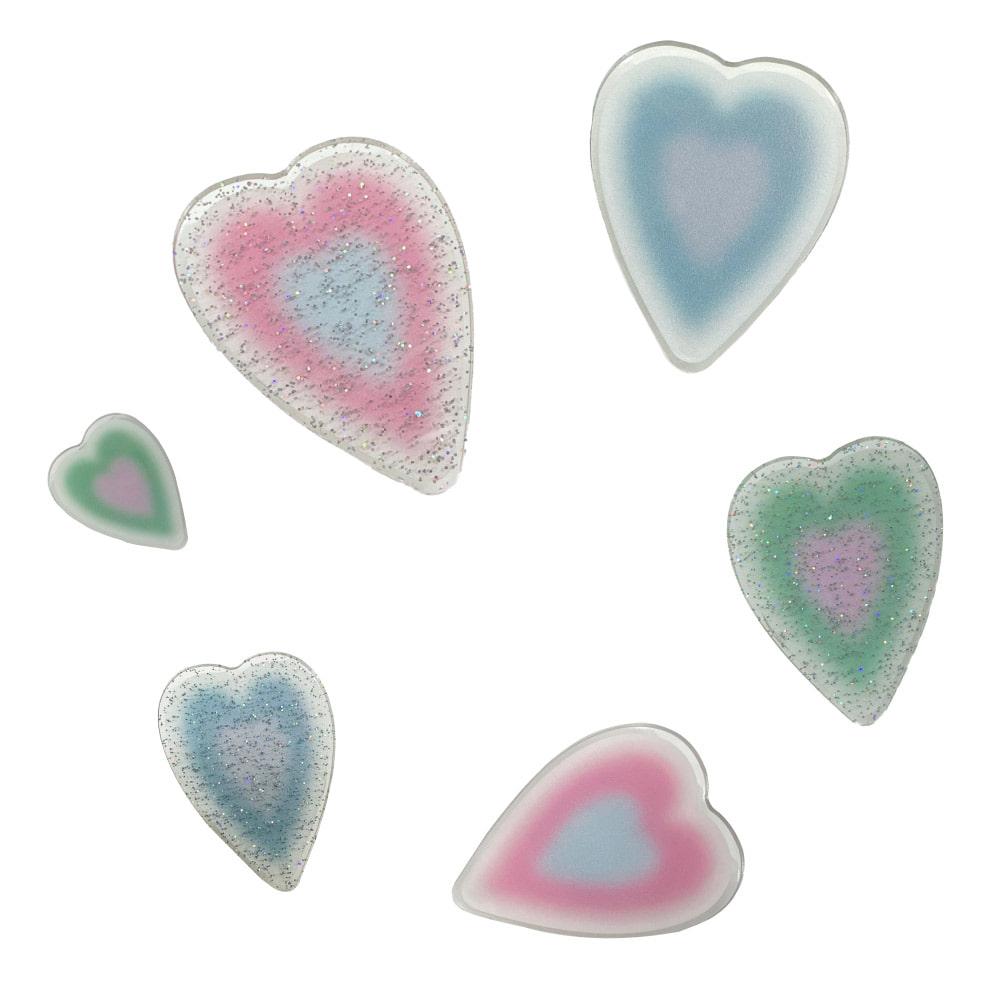 [Mirror Tok] Soft  heart acrylic tok