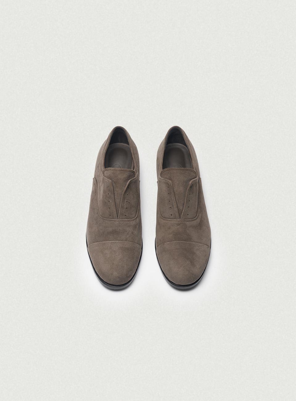 Alto Lace-Up Loafers_Suede Taupe