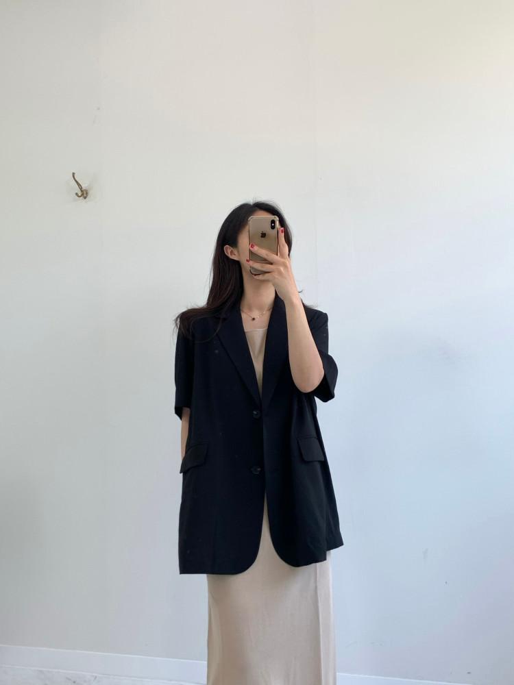 폴리 반팔 여름 자켓 66 88 추천