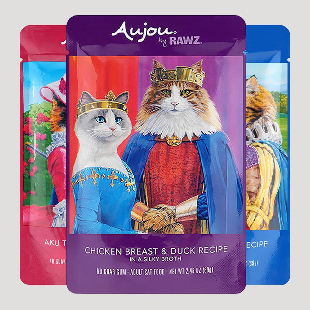 [복수구매10%]로우즈 파우치 오쥬바이 습식사료 69g