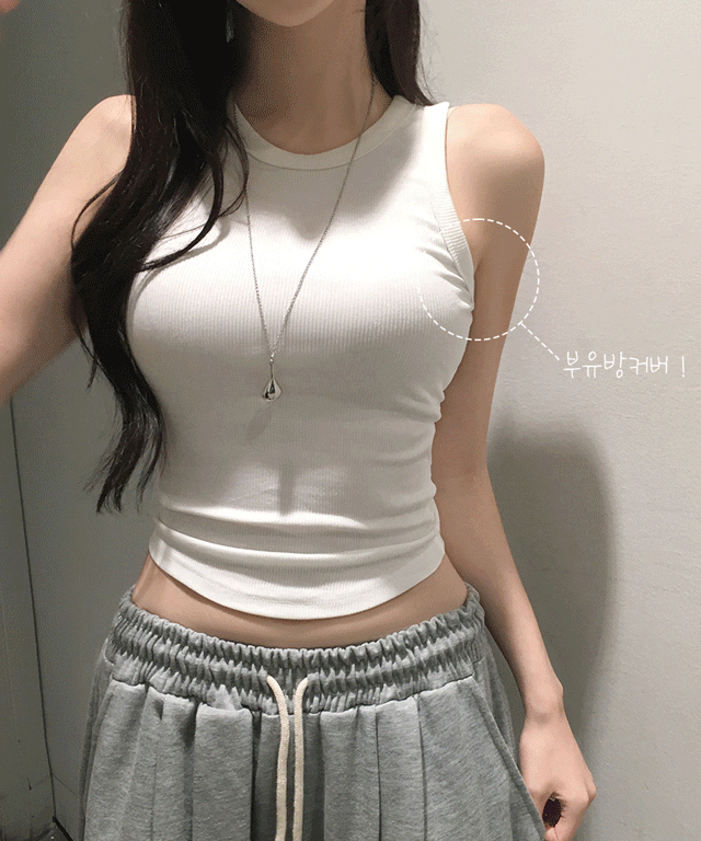 [부유방커버🖤/무조건소장!] 유아 슬림핏 모달 굴림 골지 망고 나시 여리 꾸안꾸 데일리룩 글램 밑단굴림 스판 사계절나시