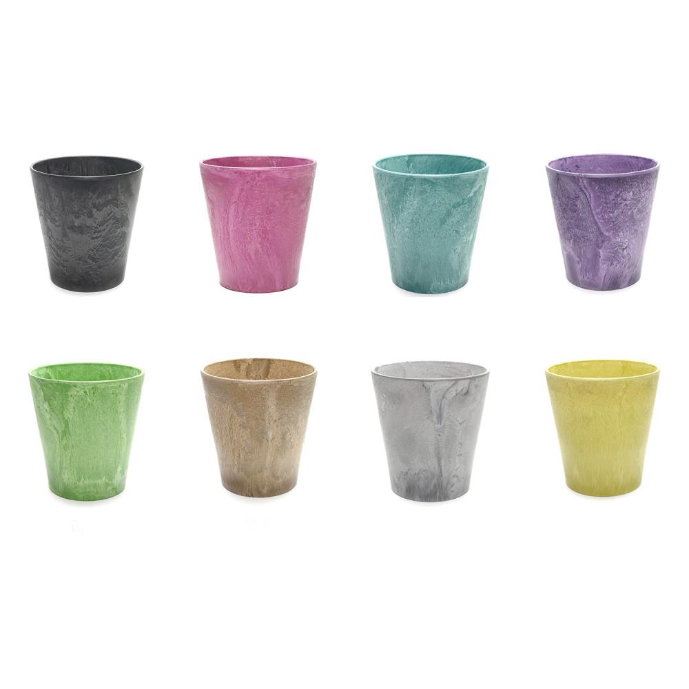 [허밍그린] 아트스톤 그로워 클레어 11cm 친환경 플라스틱 화분