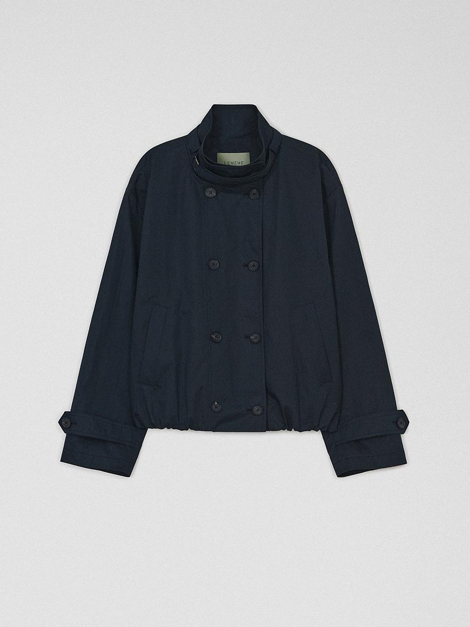 몽슈 하이넥 점퍼 네이비