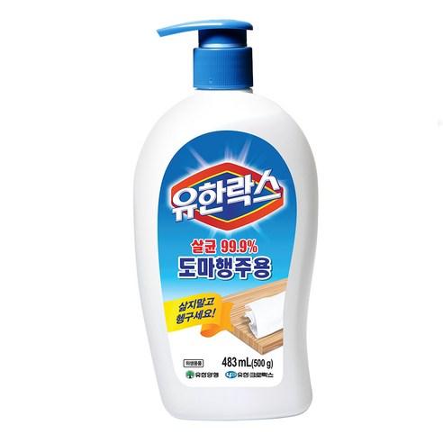 유한락스 도마 행주용 세제, 483ml, 500g, 1개 - 행주/도마세제 | 쿠팡