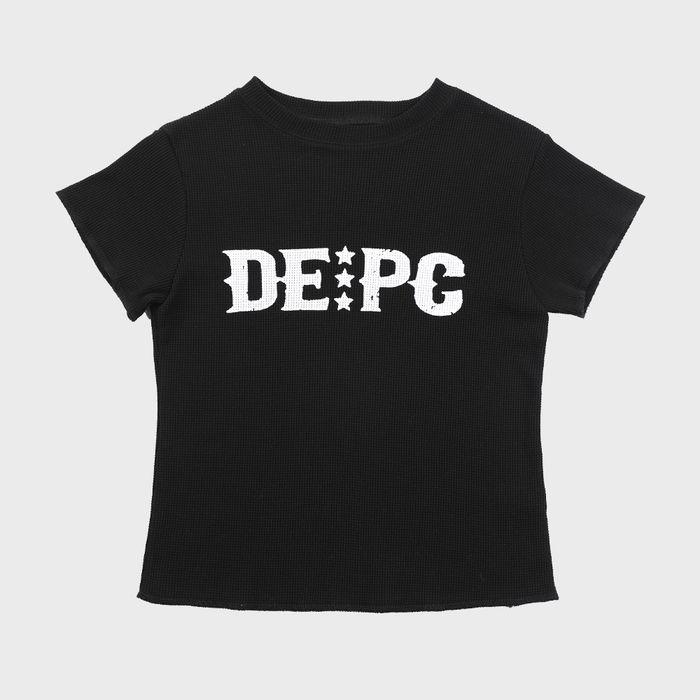 WAFFLE T-SHIRTS (BLACK)