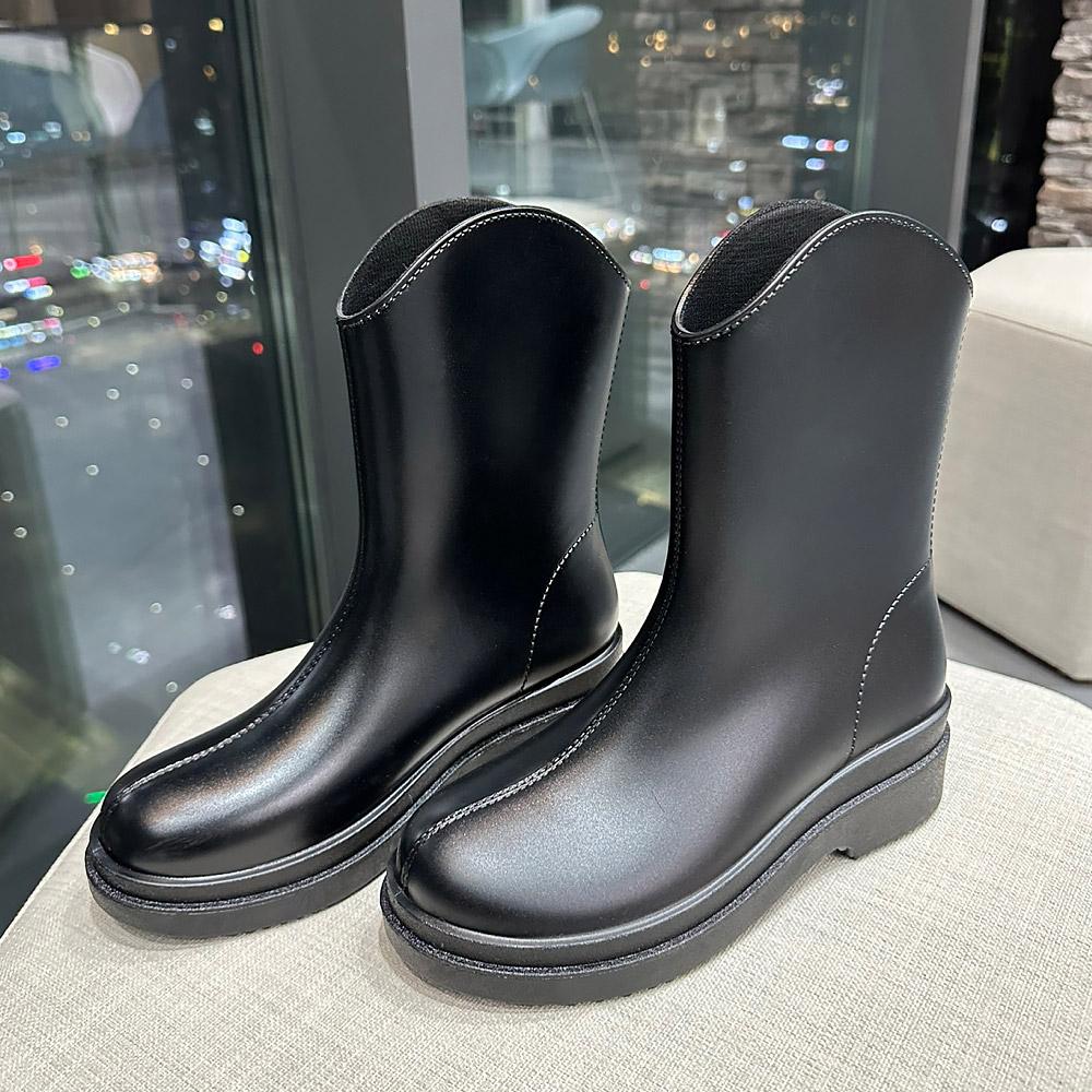 슈즈앤 데일리 장마 여성 미들 패션 레인부츠 sn1035