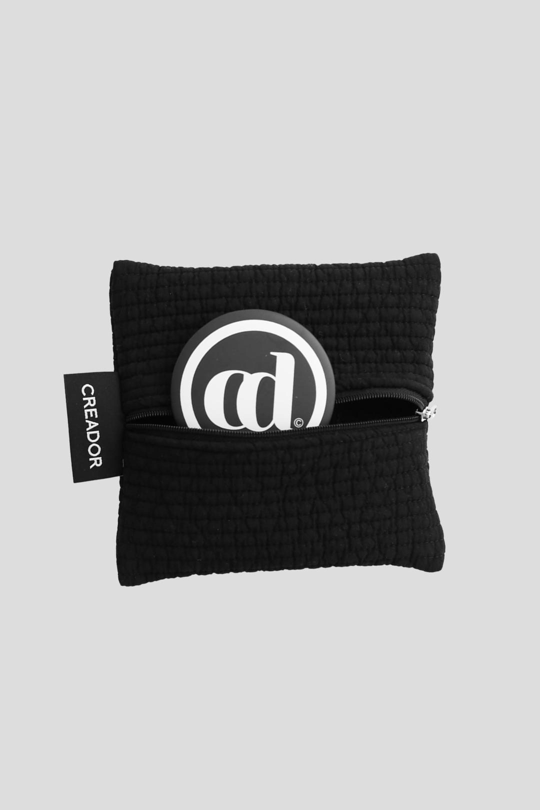 퀼팅 중앙지퍼 파우치