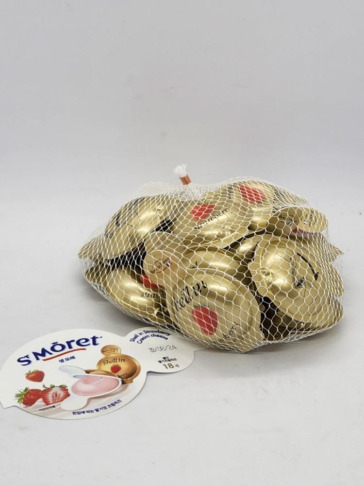 코스트코 생모레 쉘인 딸기 크림 치즈 20g X 18 프랑스 크림치즈
