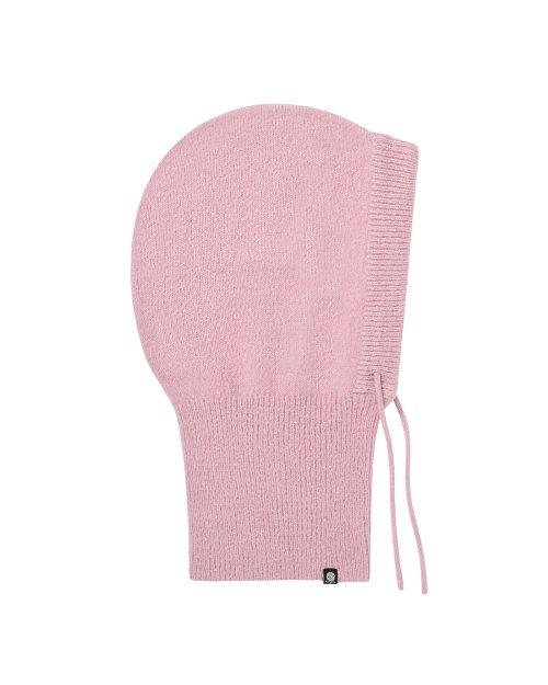 포인트 니트 바라클라바 - 베이비 핑크