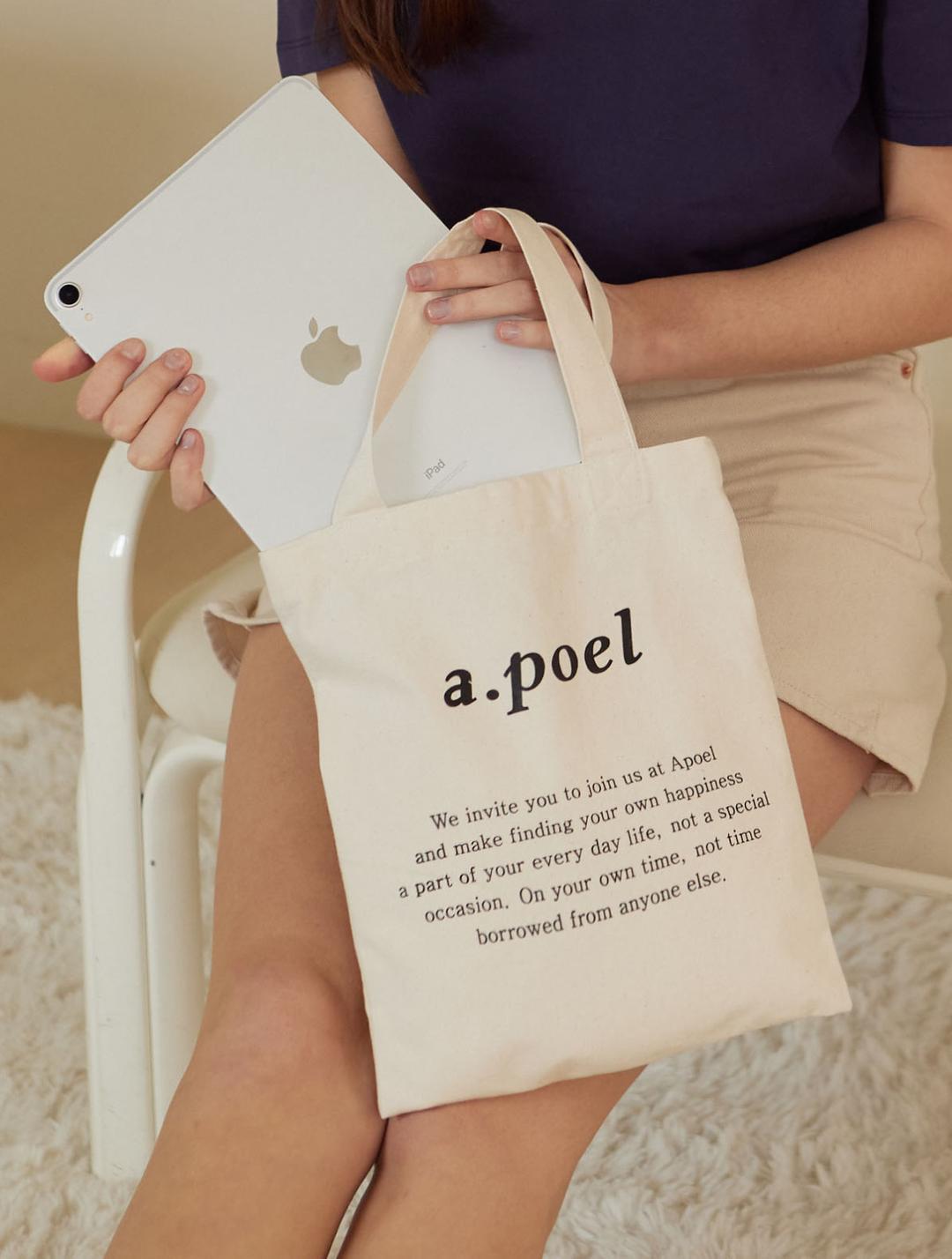 mini eco-bag [ natural ]