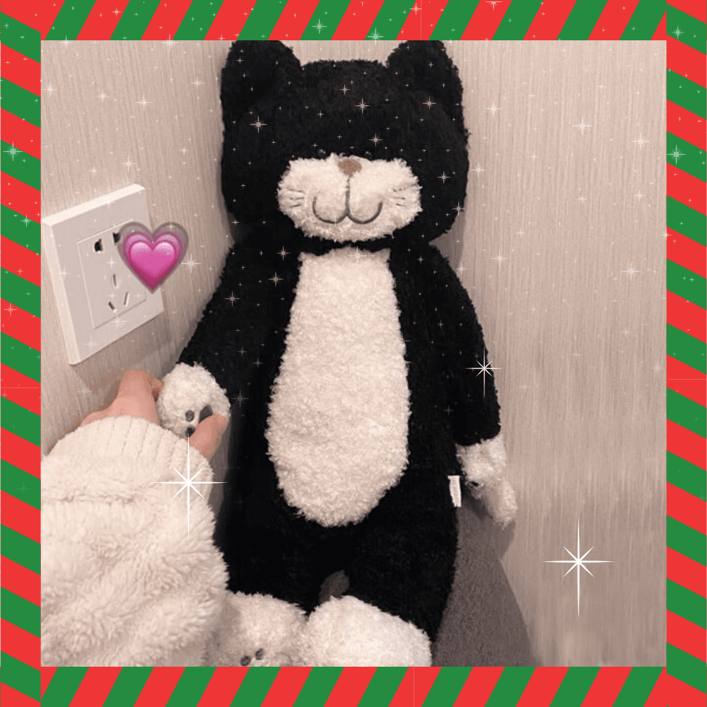 해피냥 인형 (50cm) 고양이 애착 생일