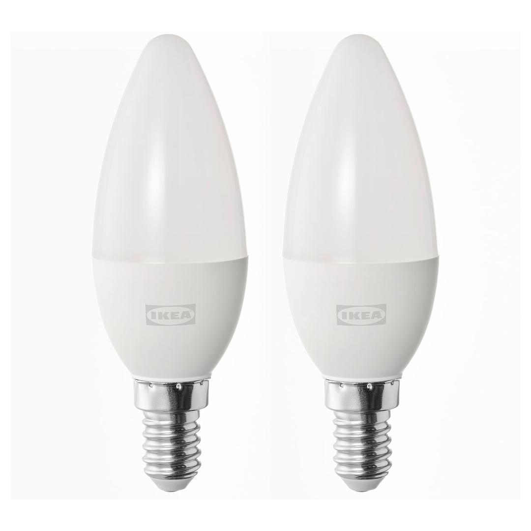 SOLHETTA 솔헤타 LED 전구 E14 470 루멘 - 샹들리에/오팔 화이트