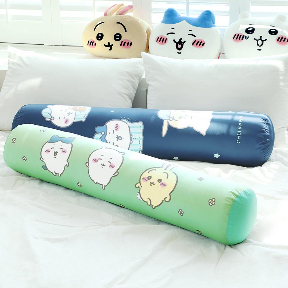 먼작귀 치이카와 롱쿠션 2종 원형 바디필로우 알러지케어 먼지없는 안고자는 긴베개 죽부인