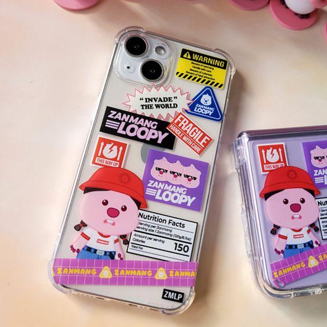 [무료배송] 잔망루피 말랑뽀짝 투명 젤리 휴대폰 케이스 추천케이스 ❤ 유니크 감성 우정템 커플템 생일선물 케이스선물 인기케이스 갤럭시 A시리즈 A23 A54 A53 A51 A42 A34 A23  A14 A퀀텀3 버디2 와이드5 폰케이스