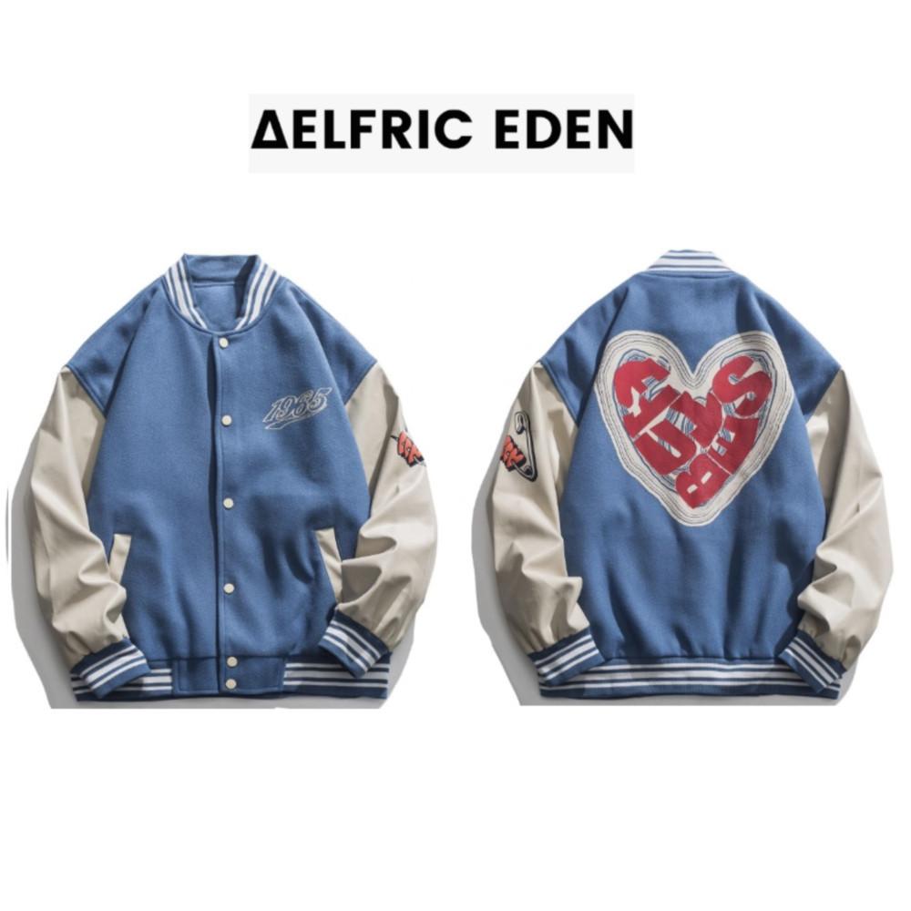 알프릭에덴 뉴진스 하니 바시티 자켓 점퍼