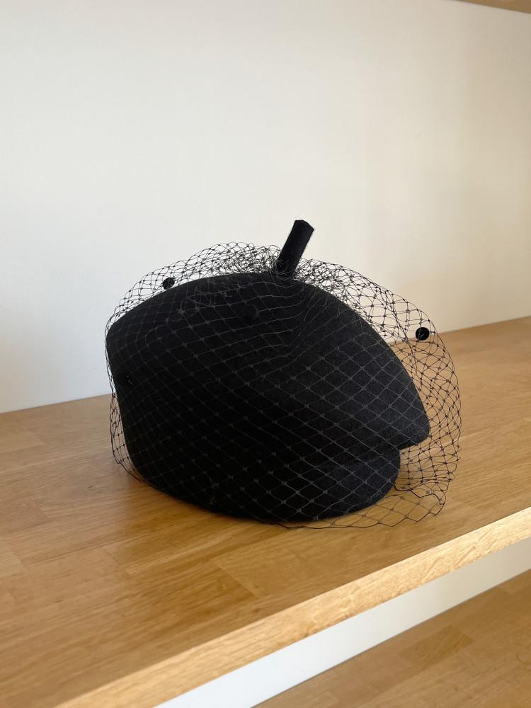 로맨틱 망사 베레모