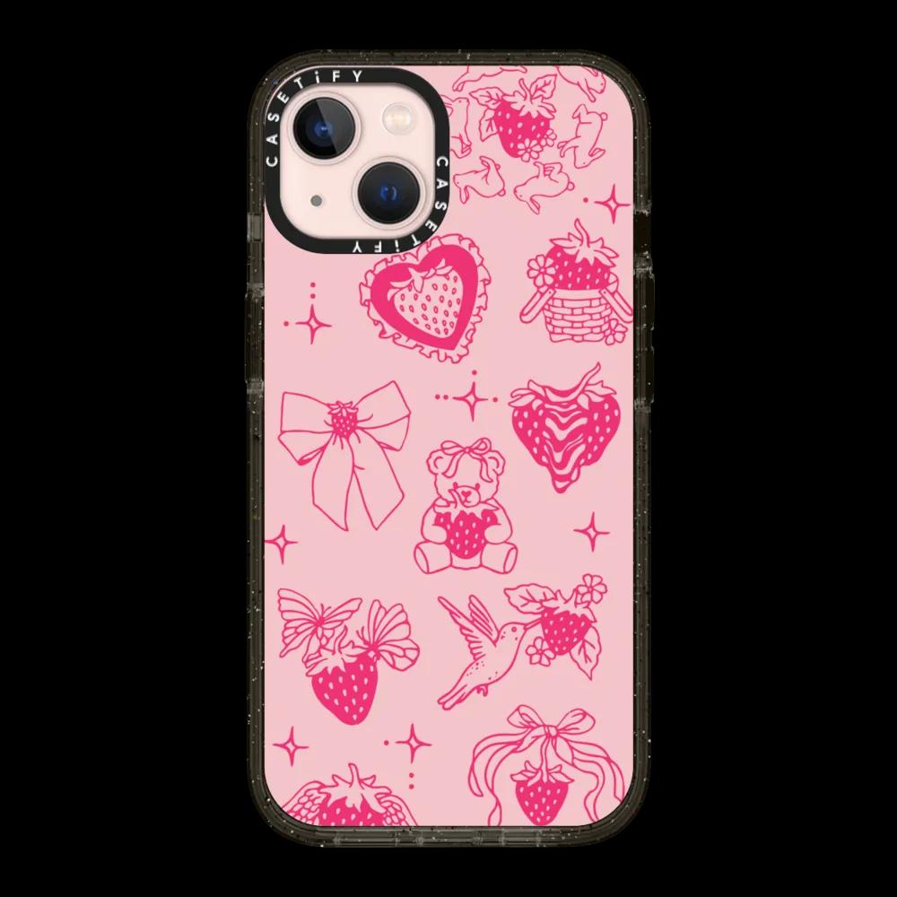 Strawberry Tattoo Flash