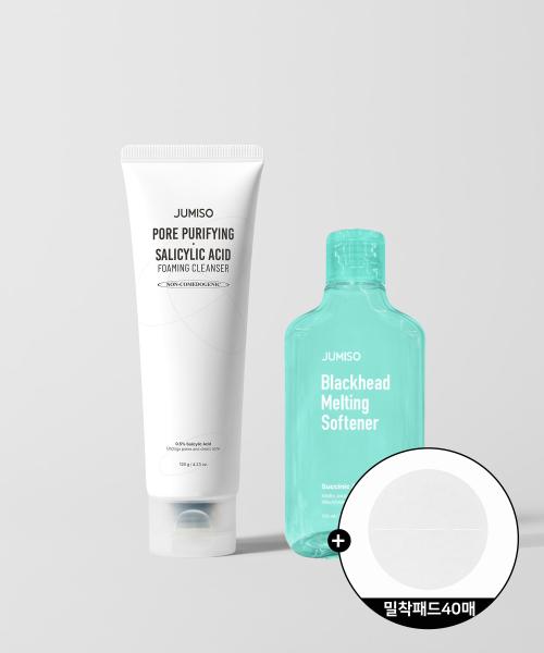 블랙헤드 멜팅 소프트너 기획세트 150ml + 포어 퓨리파잉 살리실산 클렌징폼 120g