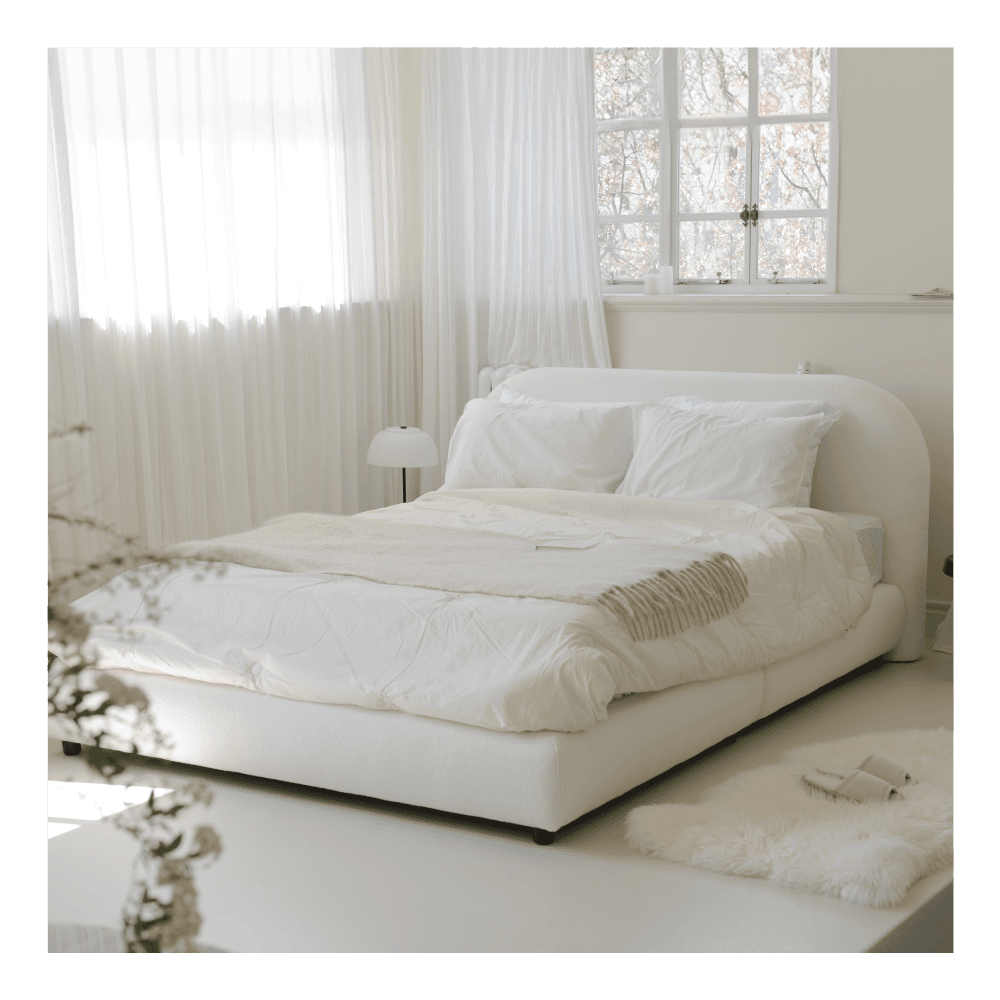 마네모네 패브릭 침대 ( SS/Q/K/LK )