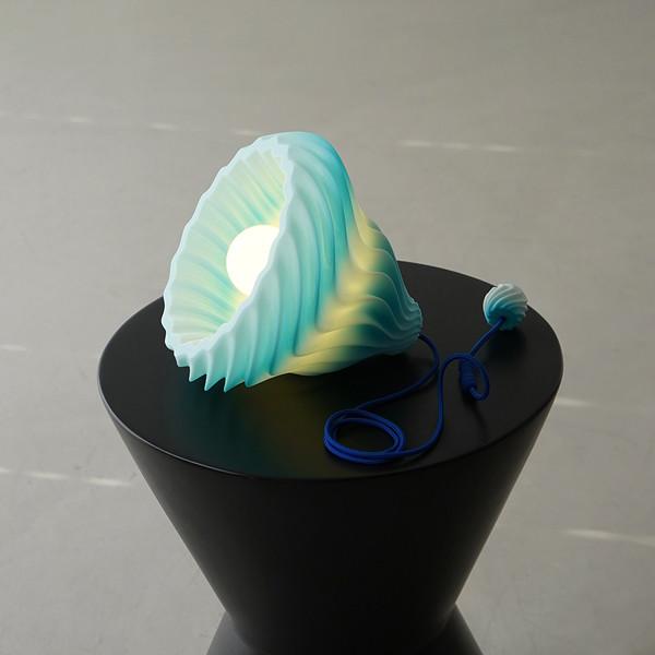 MERINGUE LAMP AURORA ICE WHITE