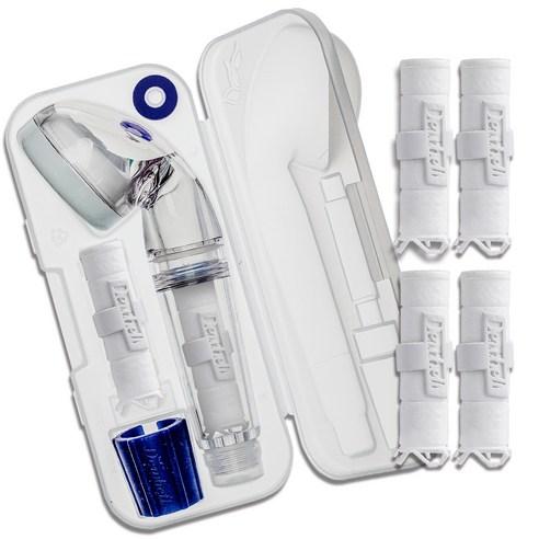 듀벨 여행용 샤워기 + 세디먼트 필터 4p, 1세트 - 욕실/화장실용품 | 쿠팡