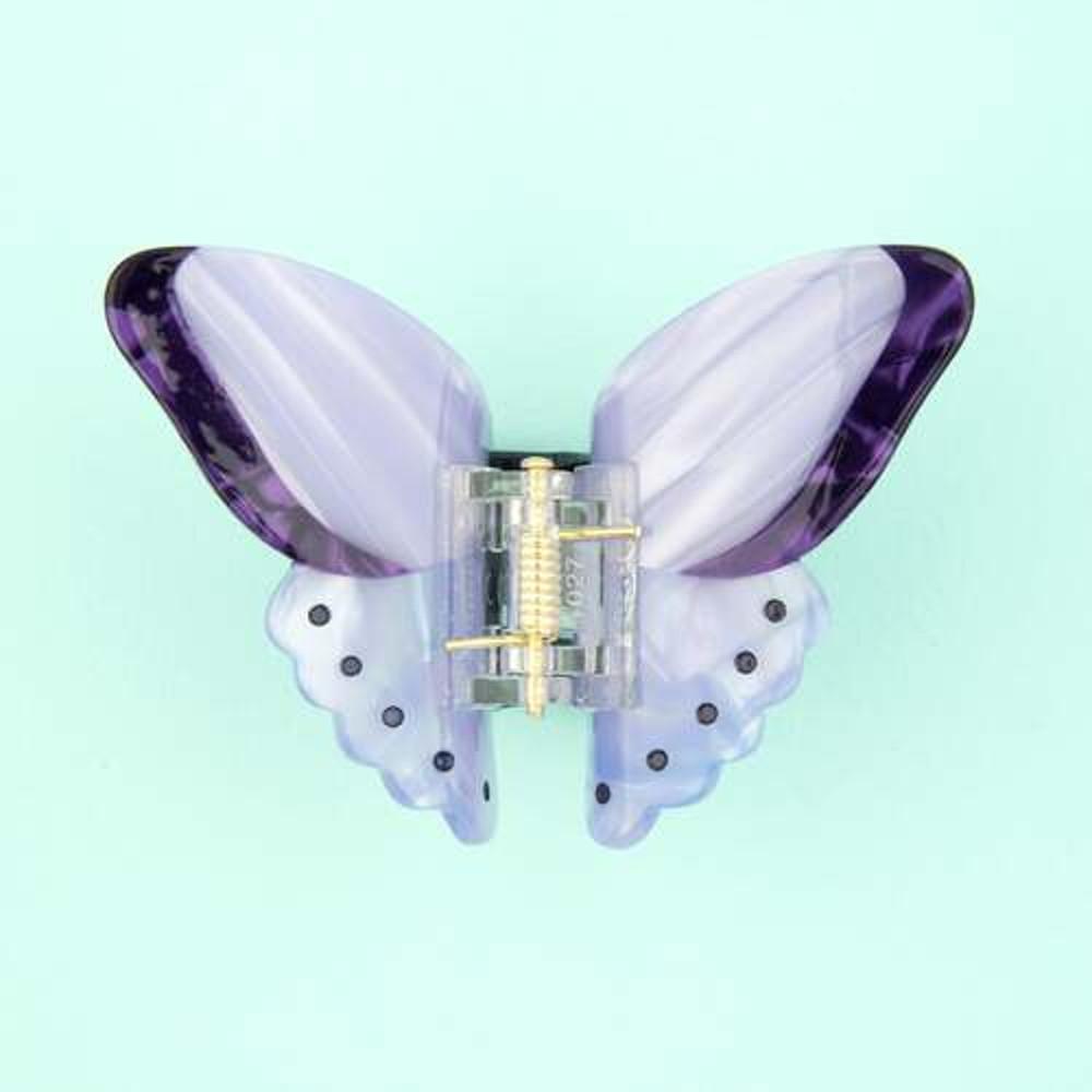 Coucou Suzette 쿠쿠수제뜨 PURPLE BUTTERFLY  집게핀