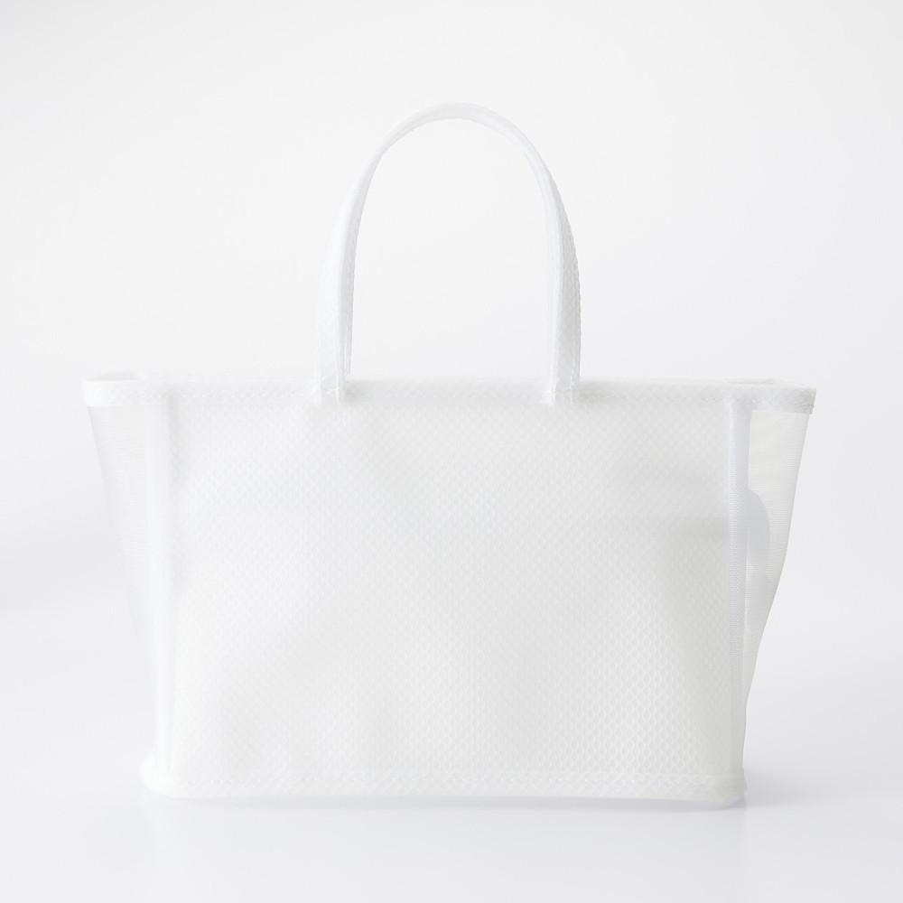 [MUJI] EVA 스파 파우치 L 메쉬 소재 욕실가방 목욕가방