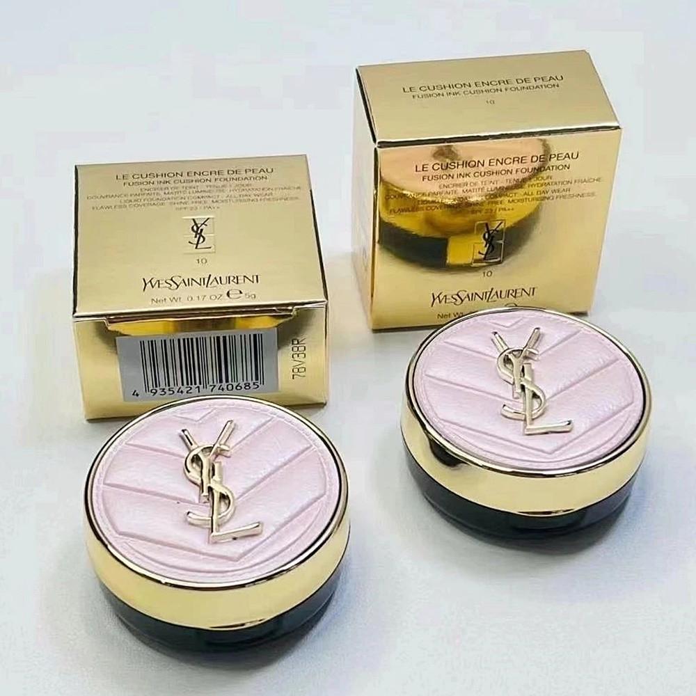 [1+1]입생로랑 뚜쉬 에끌라 글로우 팩트 핑크쿠션 미니 사이즈 B10 5gx2