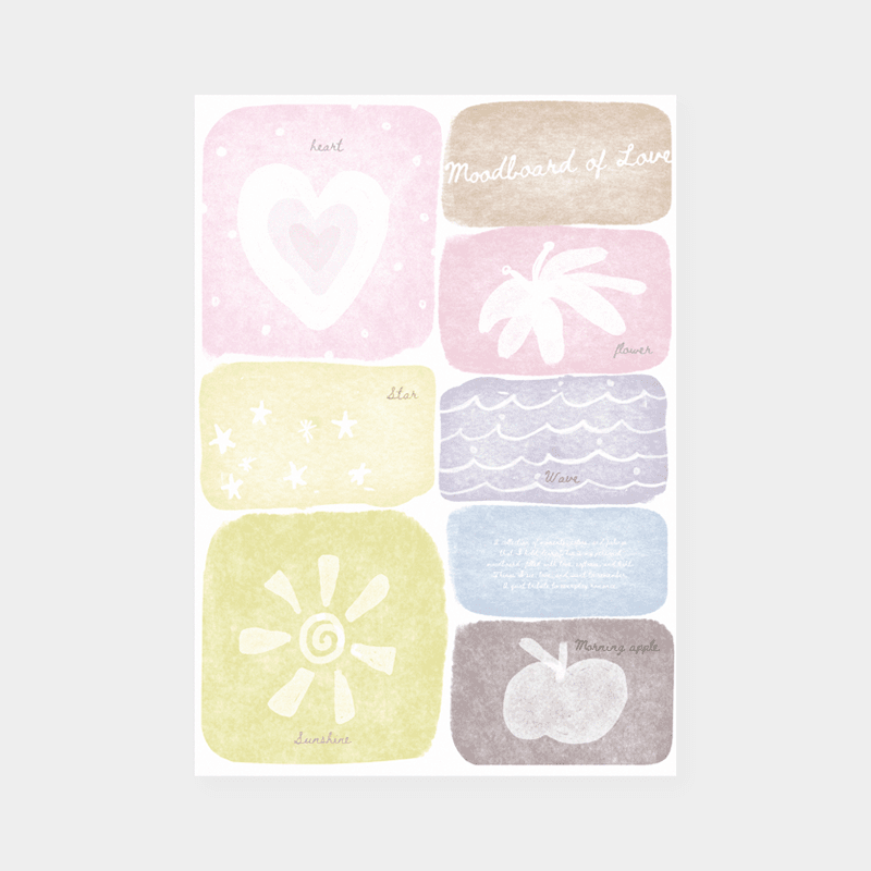 Moodboard of Love Poster