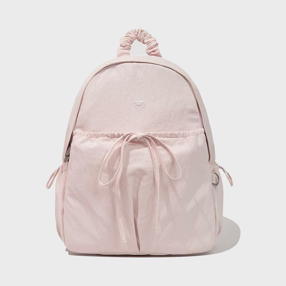 [29CM 단독] 클로버하트 셔링 나일론 백팩 핑크