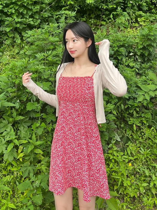 Floral Strappy Mini Dress