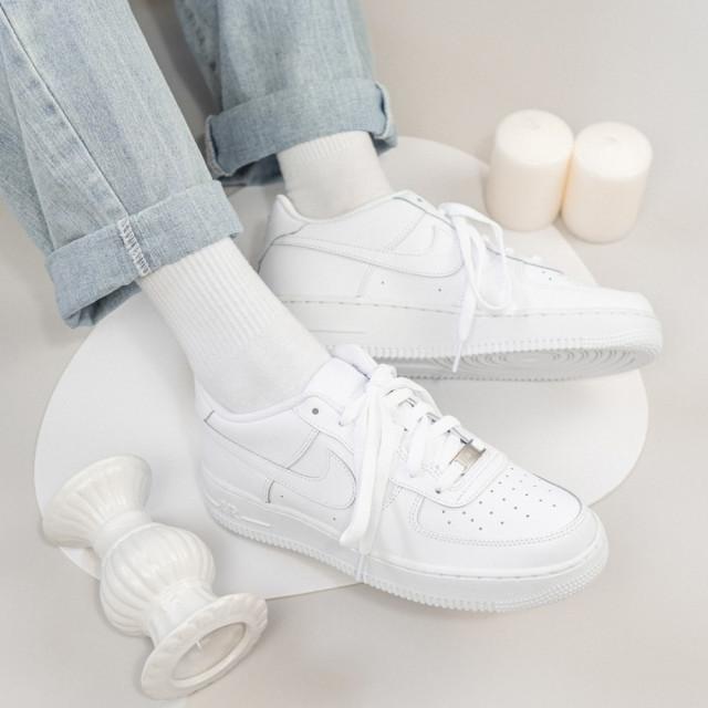 나이키 에어포스 1 GS LE 화이트 올백