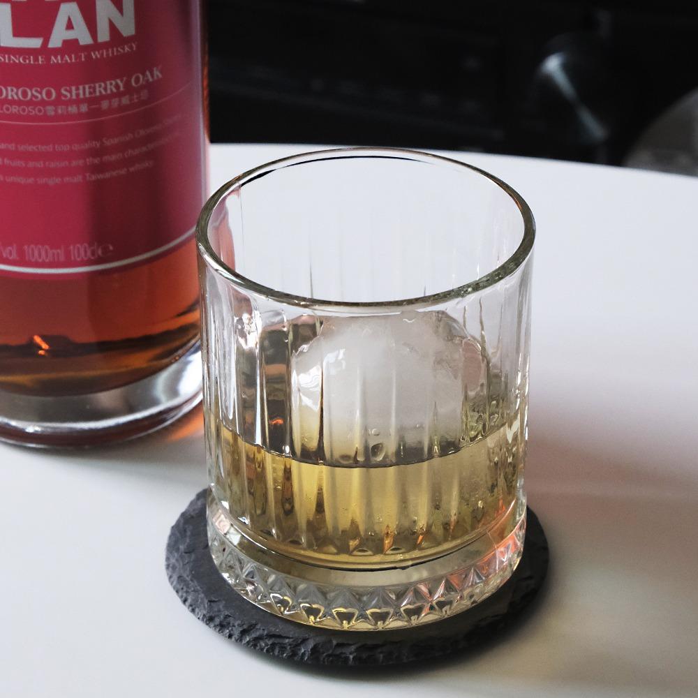 어센틱 언더락잔 355ml 위스키 온더락 칵테일 글라스 양주잔 카페컵