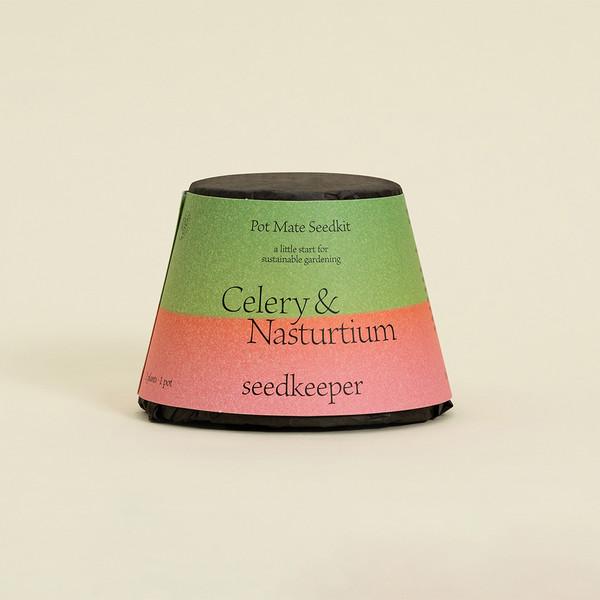 Pot Mate | 셀러리 x 한련화 씨앗키트