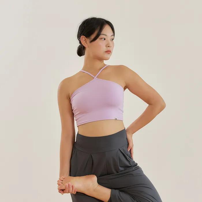 브릭샤 뱀부 홀터넥 브라탑 -4colors