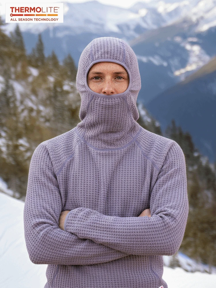 써모라이트 에어 와플 후드티