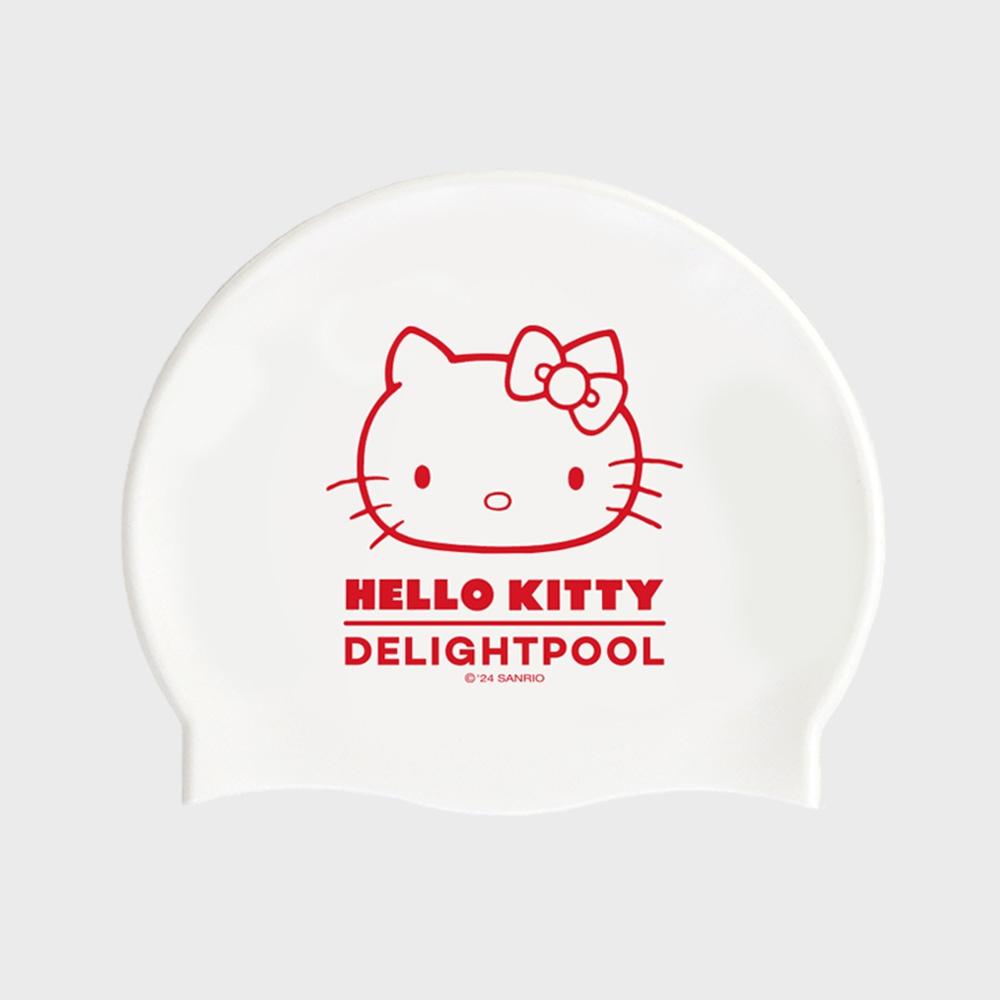 Hello Kitty Swim Cap - White