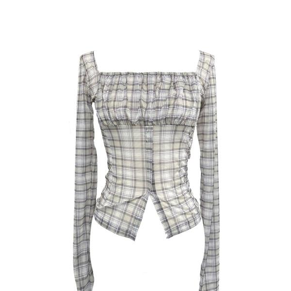 Bath checkered square top (3colors)