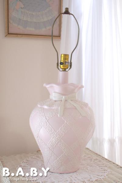 Romantic Lace Ribbon Lamp