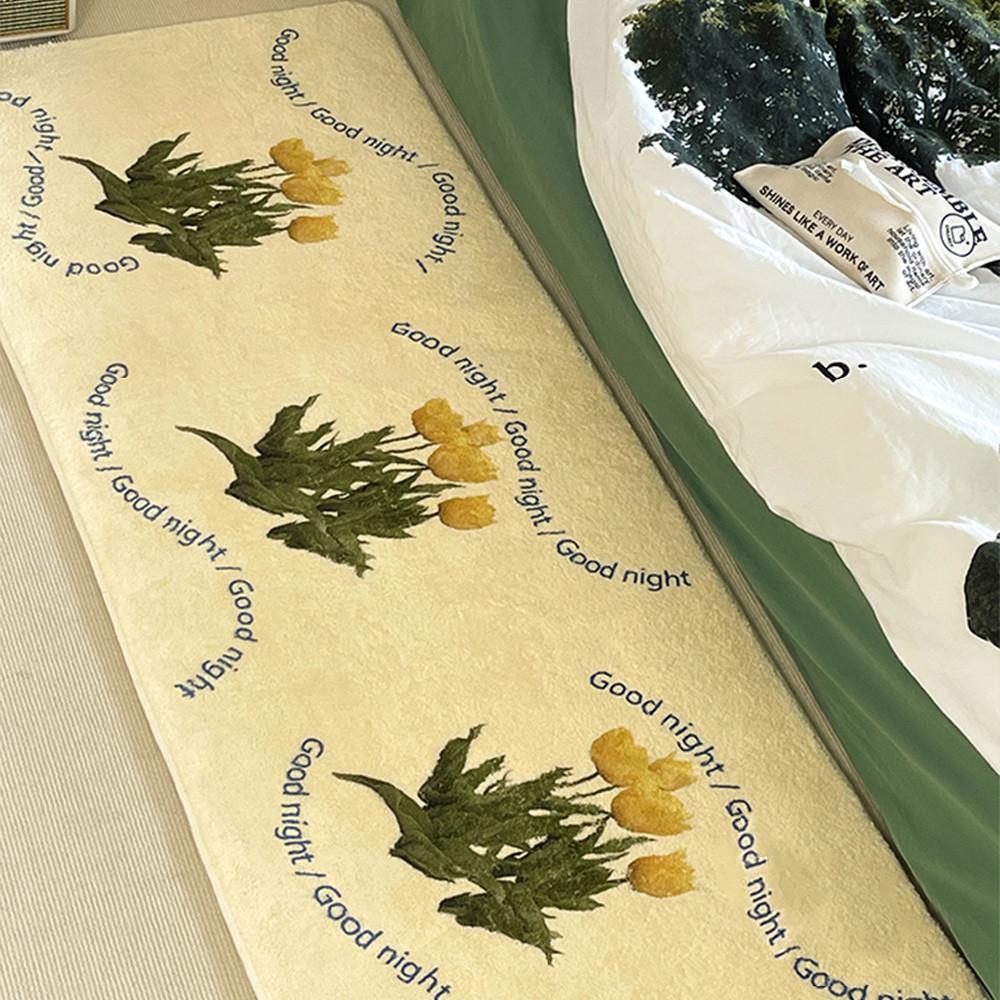 [프롬문] 튤립 소프트 러그 발매트 주방매트 침실 거실 현관 테라스 베란다 인테리어 러그