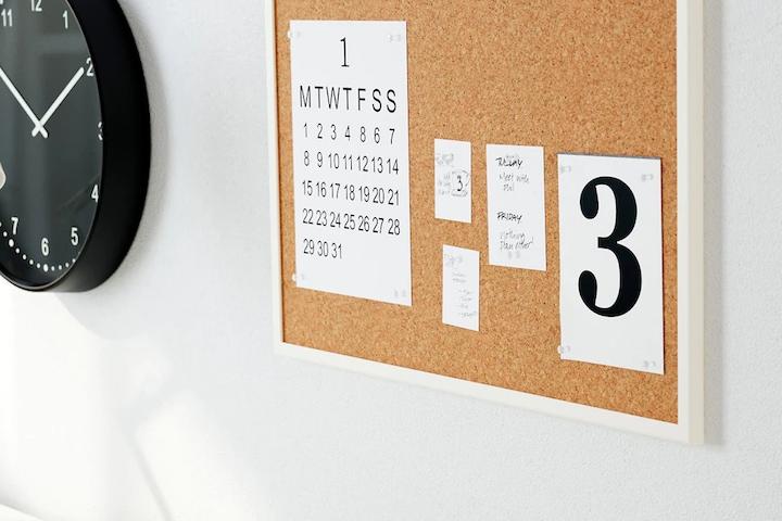 베기스 메모판 코르크 보드 게시판 (압정핀 포함) (단종)