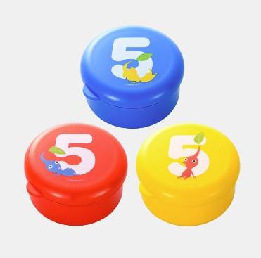 일본 닌텐도 스토어 피크민 수납 용기 3개 세트