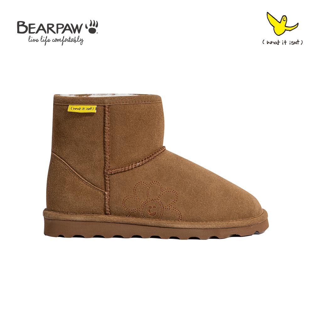 [BEARPAW X WII] 플로리 양털 부츠 브라운