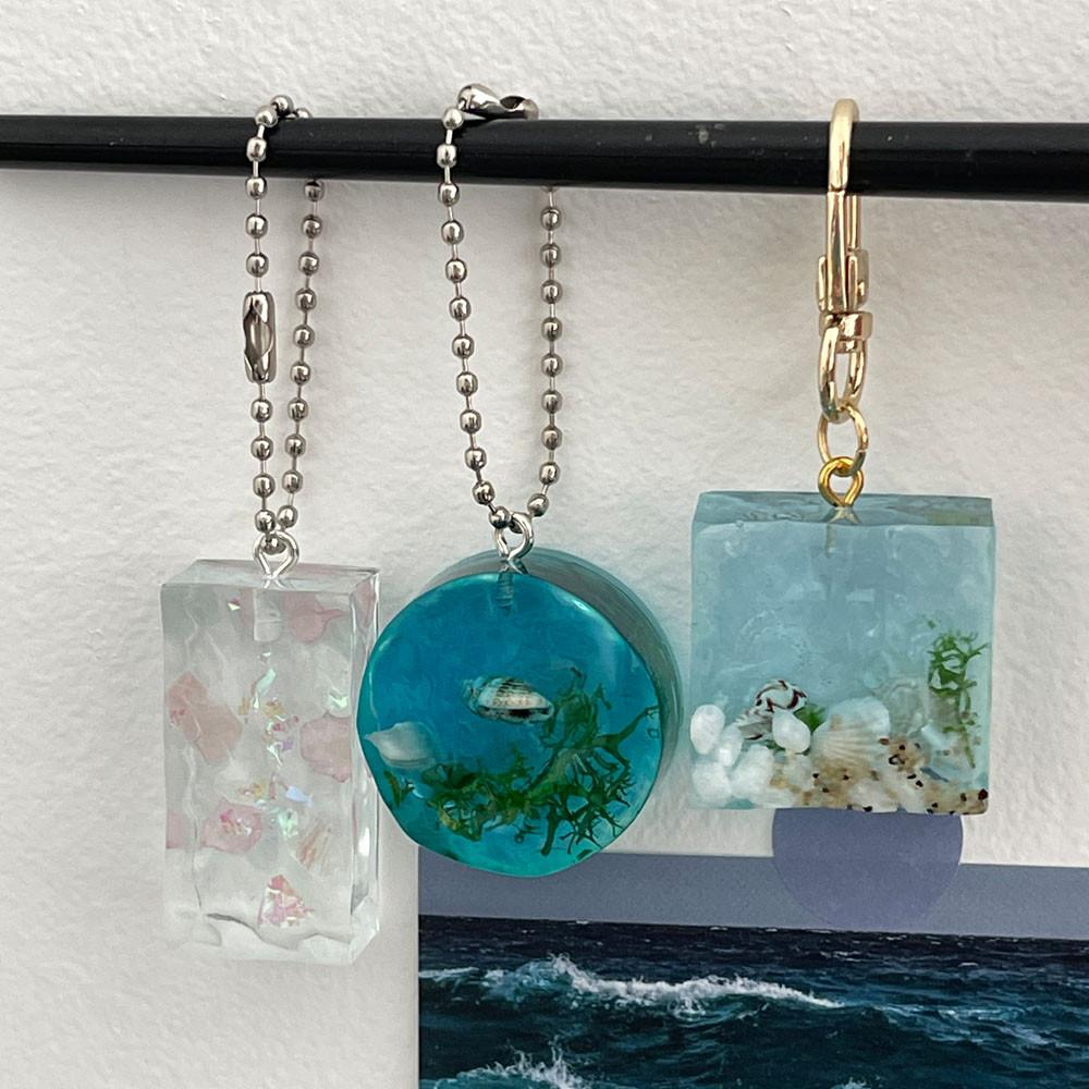 abyssrirum keyring 어비스리움 레진 키링 바다 키링